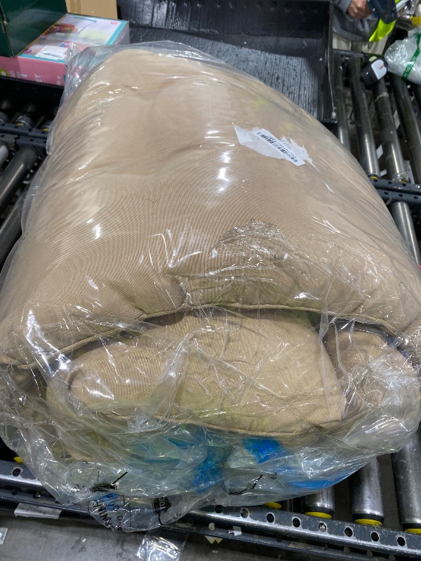 Photo 1 of IPYNBAP Outdoor Bench Cushion, 59x18x5 Inch, Waterproof Bench Cushion for Outdoor/Indoor Furniture, Tufted Patio Bench Seat Cushion, Fade Resistant Outdoor Cushions for Porch Swing Couch, Beige