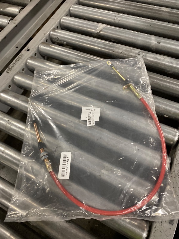 Photo 1 of 1 PC 4 Ft. Length Shifter Cable Eyelet Threaded Morse Style Fits For B&M