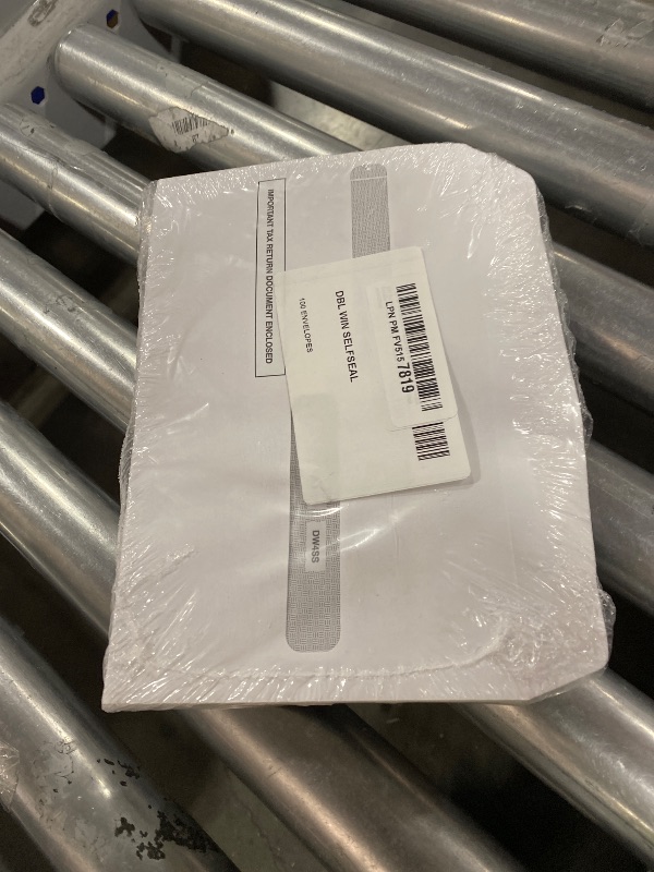 Photo 1 of 100 W2 Self-Seal Envelopes for W-2 4up Forms, Compatiable with QuickBooks Online, ADP Other Tax Software, 5 5/8” x 9”, Security Tint, 100 Pack