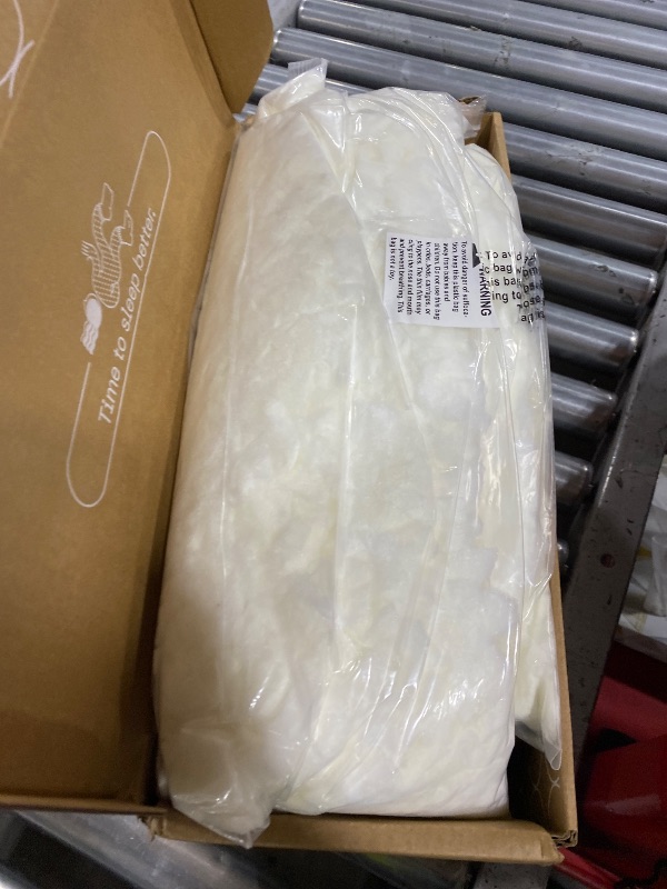 Photo 1 of Coop Home Goods Original Crescent Adjustable Pillow, Queen Bed Pillows for Shoulder, Neck & Head Support, Crescent Foam Pillows - Medium Firm for Back & Side Sleeper, CertiPUR-