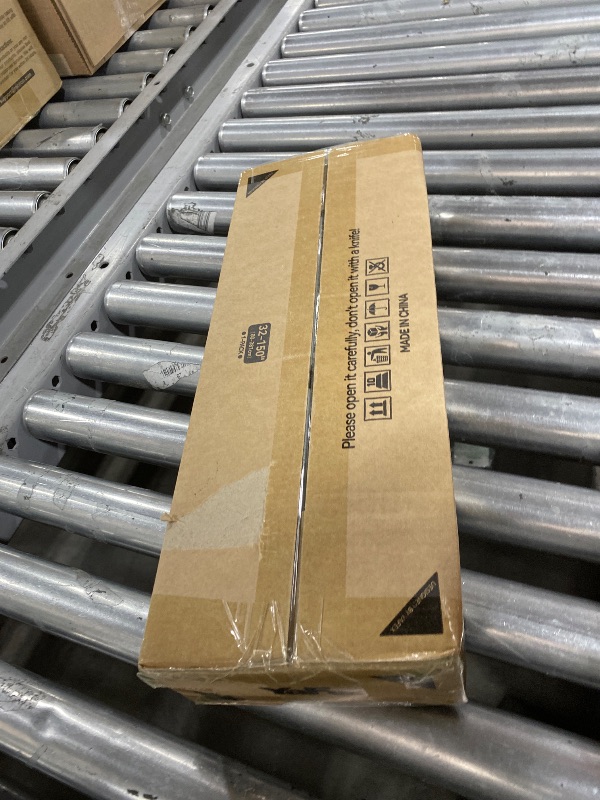 Photo 1 of YaFex Heavy Duty Curtain Rods 32-150 Inch, 1 Inch Adjustable Black Curtain Rod for Windows, Extra Long Window Treatment Rods with Aluminium Finials, Easy Installation