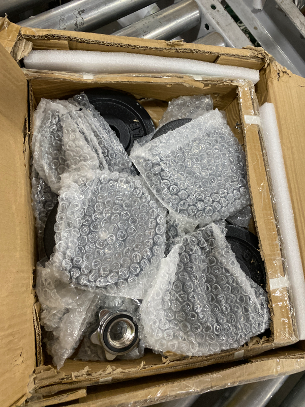 Photo 1 of Yes4All 40 LB Adjustable Dumbbell Set, Cast Iron Weights for Home Gym with Bars, Plates, Collars, Hand Weights Dumbbells Set