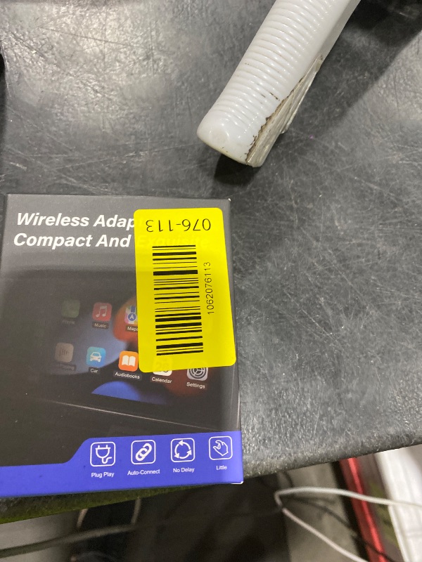 Photo 1 of 2026 Wireless CarPlay Adapter, 2in1 Mini CarPlay Wired to Wireless with Fast Stable Connection, Plug and Play, Zero Delay Car Play for iPhone iOS 10+, Android 11+