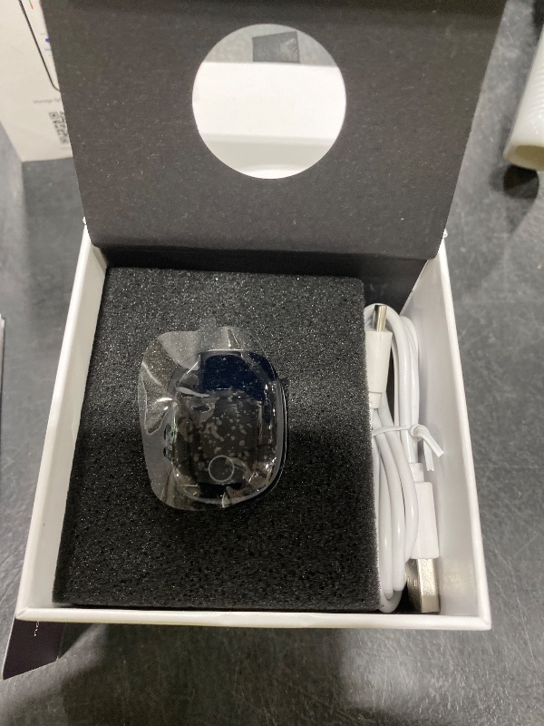 Photo 1 of Wellue O2Ring-S Oxygen Monitor with Vibration Reminder, Bluetooth Pulse Oximeter Tracks SPO2 and Pulse Rate, 24 hrs Battery Life, 4*10 Hours Built-in Memory, Rechargeable Pulse Ox with Free PC & APP