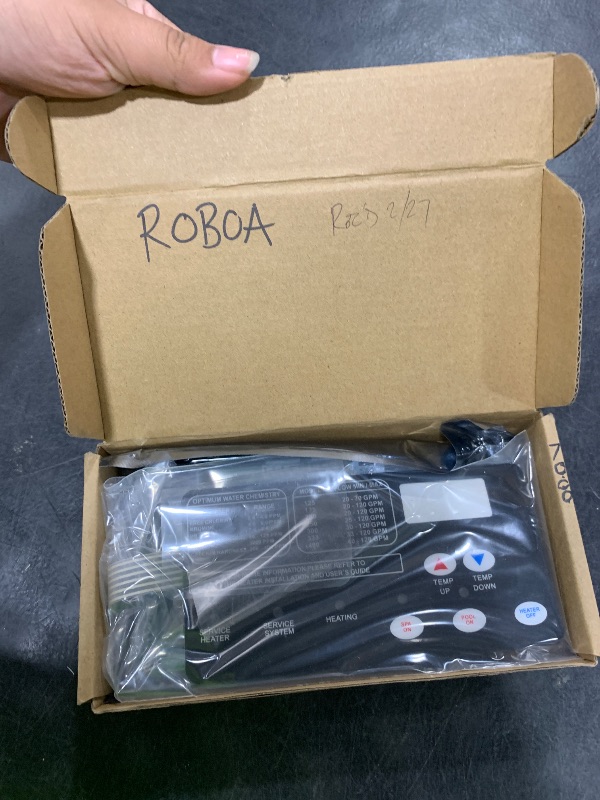 Photo 1 of ROBOA 42002-0007S Control Board Kit (461105) with 472610Z Switch Pad Compatible, Replacement for Pentair MasterTemp 400/300/250, with Sta-Rite Max-E-Therm SR400/SR333/SR200