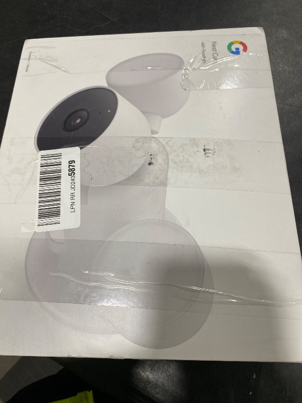 Photo 1 of Google Nest Cam with Floodlight - Outdoor Camera - Floodlight Security Camera, White, 1 Count (Pack of 1)