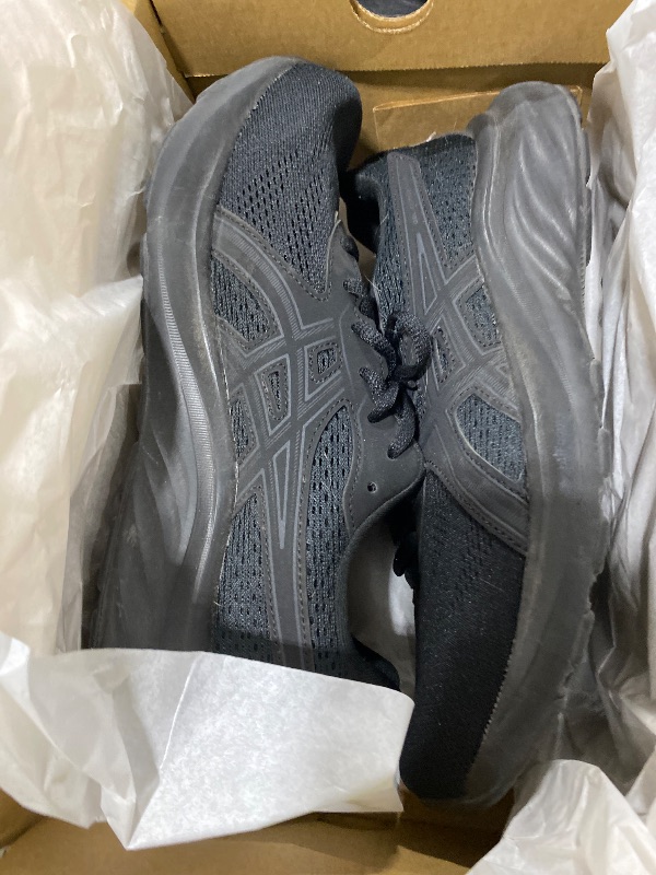 Photo 1 of ASICS Men's Gel-Contend 9 Running Shoes, 7.5, Black/Graphite Grey