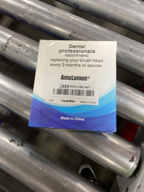 Photo 1 of ?Upgraded? AmuLumon Tooth-Brush Heads Replacement, Compatible with Oral B iO Electric Toothbrush, for Oral B iO 3 4 5 6 7 8 9 10 Series Electric Toothbrushes (White, 4 Packs)