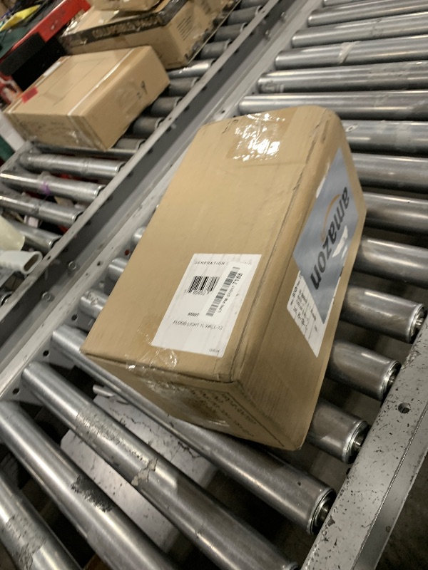 Photo 1 of Generation Lighting 8560701-12 Outdoor Flood Light Adjustable Swivel Aluminum Flood Light, 1-Light 120 Watt, 12" H x 6" W, Black