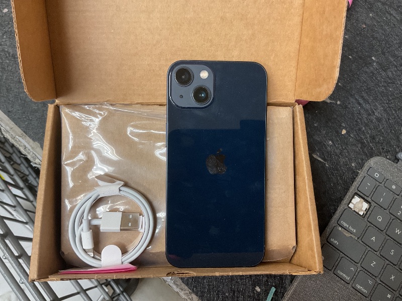 Photo 1 of Apple iPhone 13, 128GB, Midnight - Unlocked (Renewed)