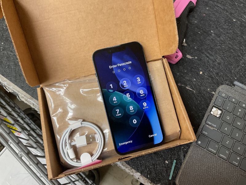 Photo 1 of Apple iPhone 13, 128GB, Midnight - Unlocked (Renewed)