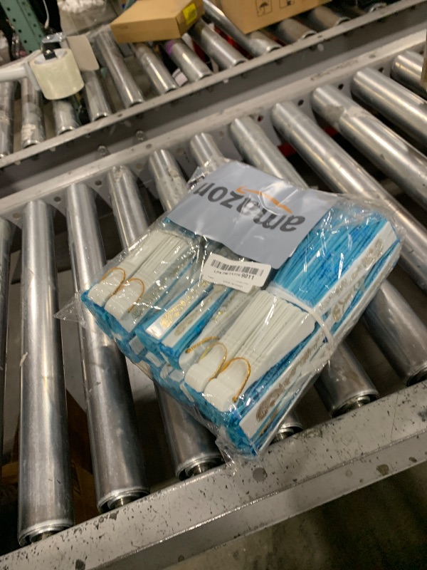 Photo 1 of QIRMIZI 30 PACK Fabric Folding Handheld Fans, Perfect for Weddings, Parties, and Dancing,Light Blue