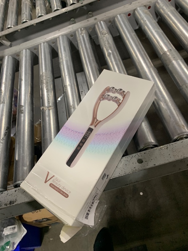 Photo 1 of chufa Rechargeable Face & Neck Massager – 3D Roller Facial Lifting Device with Gentle Heat & Vibration, Jawline Contour Tool, Portable Anti-Puffiness Massager for Home, Office & Travel