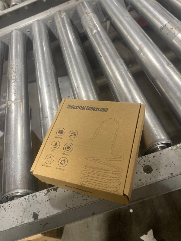 Photo 1 of [Dual-Lens] Endoscope Camera with Light, 1920P HD Borescope with 8+1 Adjustable LED Lights, IP67 Waterproof 16.5FT Semi-Rigid Snake Cord Inspection Camera for iPhone, iPad and Android Phone (Type C)