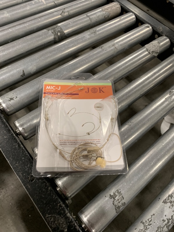 Photo 1 of J K Professional Headset/Headworn Microphone MIC-J 071S Compatible with Sennheiser Wireless System - Omnidirectional Mic - Super Lightweight & Creative Design & Smallest Cartridge