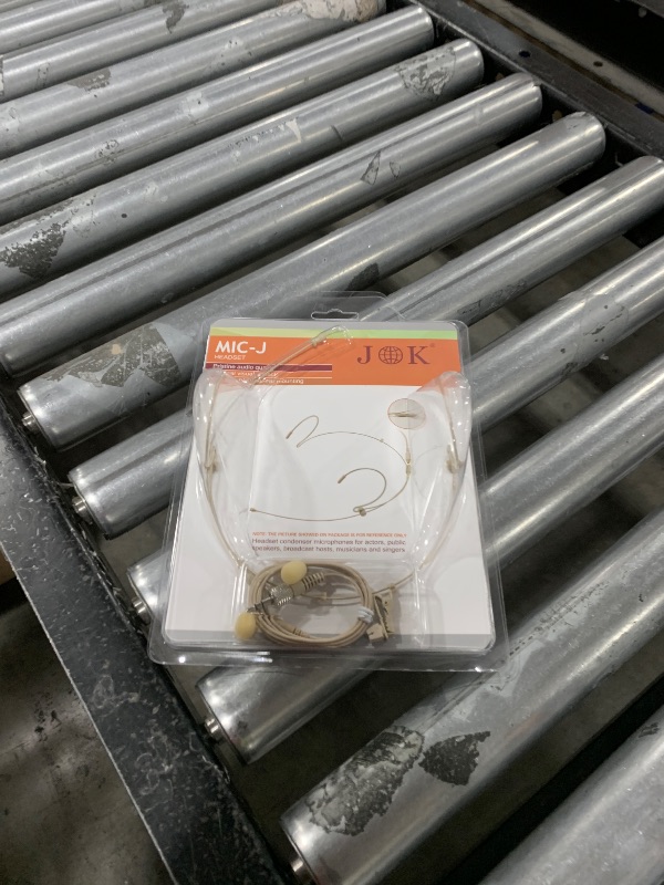 Photo 1 of J K Professional Headset/Headworn Microphone MIC-J 071S Compatible with Sennheiser Wireless System - Omnidirectional Mic - Super Lightweight & Creative Design & Smallest Cartridge