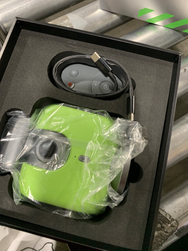 Photo 1 of XbotGo Chameleon AI Auto Sports Action Camera - 4K 60FPS Soccer Camera and Basketball Tracking Camera for Team Sports, Live Streaming, No Subscription, Works with iOS & Android (Lemon Green)