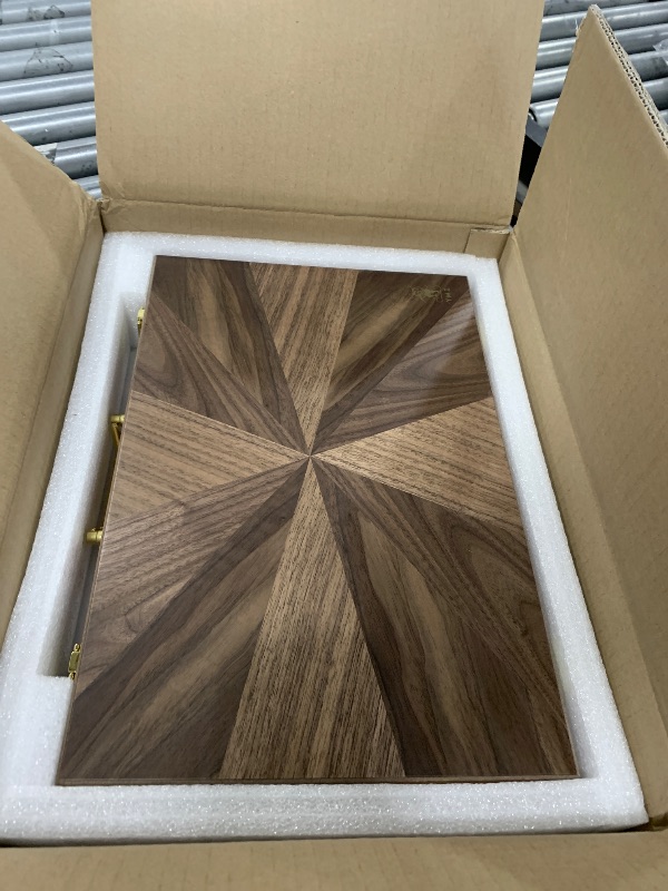 Photo 1 of Yellow Mountain Imports Classic Chinese Mahjong Game Set, Champagne Gold - with 148 Medium Size Tiles and a Wooden Case - for Chinese Style Game Play