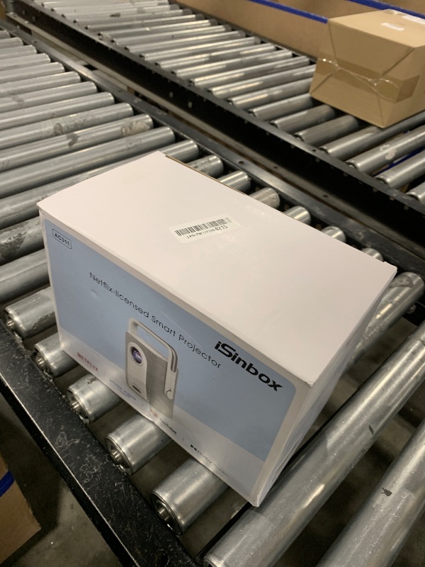 Photo 1 of [Short Throw/1200ANSI/Built in Apps] 4K Outdoor Projector with WiFi and Bluetooth, Auto Focus Projector with Dual-Mode Stand, Smart Portable Proyector with Netflix/YouTube/PrimeVideo & Dolby