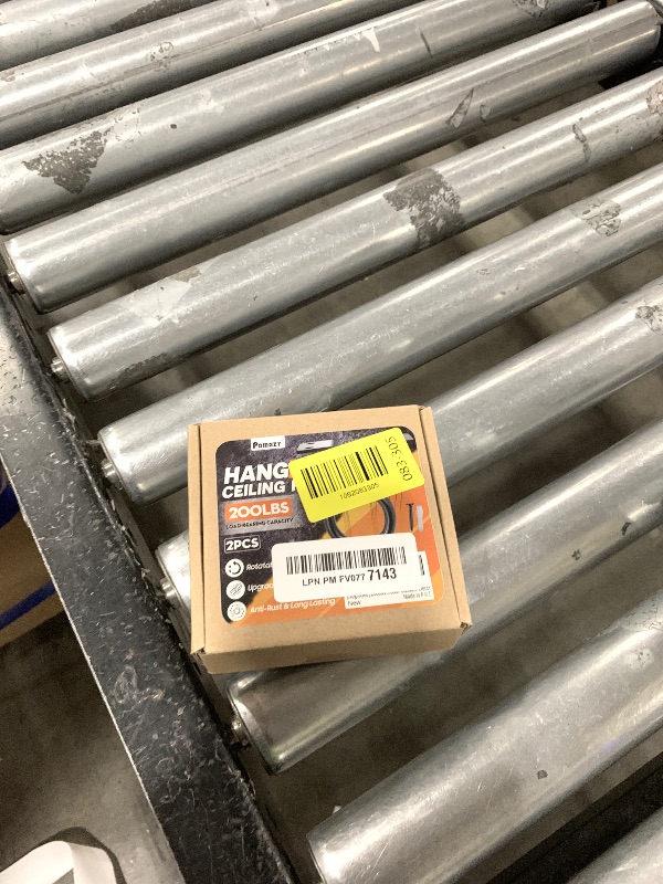 Photo 1 of [UPGRADED] 2Pcs 200LBS Rotatable Ceiling Hooks with 4 Screw Points Base, Wall Mount Metal Hanger Black Ceiling Hook for Hanging Plant, Bird Feeder, Lights, Bed Canopy, Wind Chime, Indoor Outdoor Decor