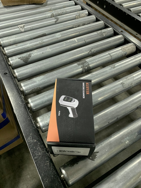 Photo 1 of KUIIYER 1D QR 2D Barcode Scanner, Bluetooth Wireless Bar Code Scanners with Setting Keypad & LCD Screen Display & AI Voice, Handheld Barcode Reader for iPhone, Android, iPad, Tablet, Computers & POS