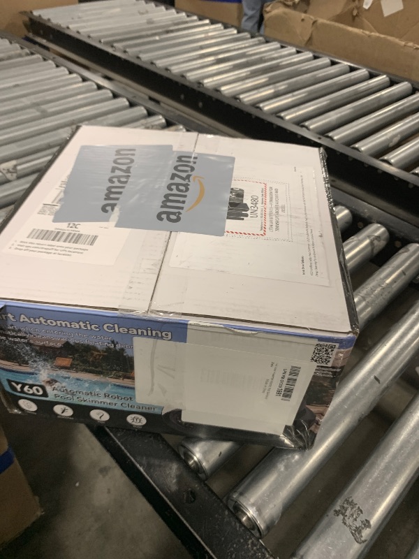 Photo 1 of Y60 Cordless Solar Pool Skimmer - 2026 Automatic Robotic Pool Surface Cleaner with 360° All-Around Intake, Dual Charging, 12H Deep Cleaning for In-Ground & Above Ground Pools