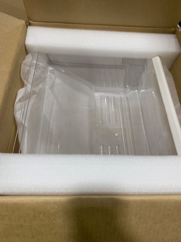 Photo 1 of [2 Pack] 2188656 (Upper) & 2188664 (Lower) Upgraded Crisper Bin Refrigerator Drawers,Compatible With Whirlpool Refrigerator,Kenmore Refrigerator Drawer,WP2188656 Fridge Drawer Humidity Control