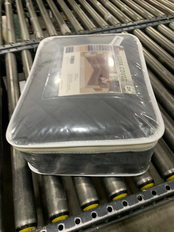 Photo 1 of ROFASVCO Waterproof Sectional Couch Covers L Shape Sectional Sofa Covers for Pets Washable Non-Slip 6PCS U Shaped Sofa Slipcovers Dog Couch Cover Corner Furniture Protector (XX-Large, Gray)