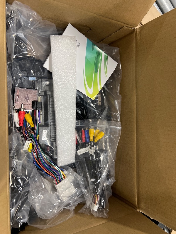 Photo 1 of 4G+128G Android 15 Car Stereo for Mitsubishi Lancer 2008-2017 (for Rockford System) with Wireless Carplay/Android Auto - 10 Inch HD Touchscreen Radio with EQ/5GHz WiFi/GPS/SWC, AHD Rear View Camera