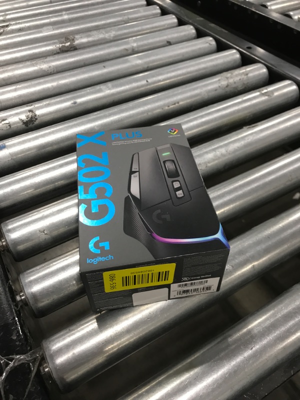 Photo 1 of Logitech G502 X Plus Lightspeed Wireless RGB Gaming Mouse - Optical Mouse with LIGHTFORCE Hybrid switches, LIGHTSYNC RGB, Hero 25K Gaming Sensor, Compatible with PC - macOS/Windows - Black
