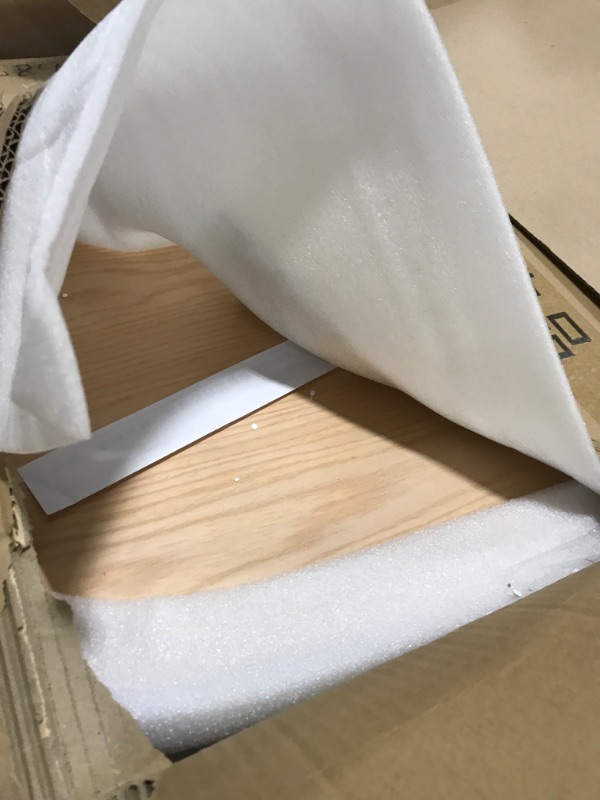 Photo 1 of YLACMALS Solid Wood Coffee Tables for Living Room, Sofa Table, Minimalist Natural Wood Side Table, Foldable Legs, Natural Wood Finish.(31.5IN)