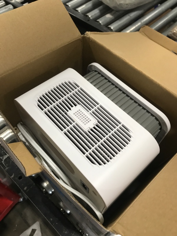 Photo 1 of Dehumidifier for Home, Quiet Portable Dehumidifier with Auto Shut Off, 7-Color LED Light for Basement, Bedroom, Bathroom,Snowy