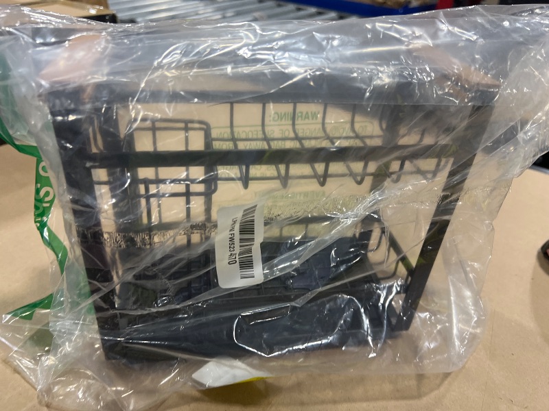 Photo 1 of  Brown Sponge Holder for Kitchen Sink, Sink Caddy Organizer with High Brush Holder, Kitchen Countertop Organizers and Storage Essentials, Rustproof 304 Stainless Steel, Soap Dispenser Organize