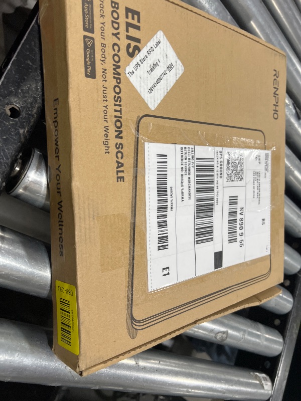 Photo 1 of RENPHO Smart Scale, Digital Bathroom Scale for Weight, Scale with BMI, Body Fat, Muscle Mass, Body Composition Analysis, Highly Accurate Bluetooth Scale with APP, 400lbs, White-Elis 1