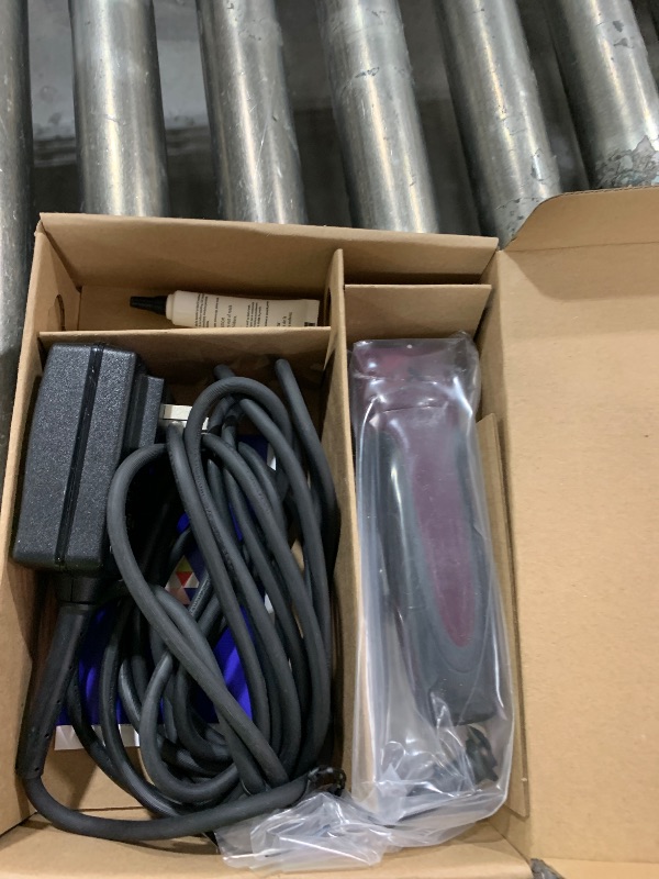 Photo 1 of Andis 68530 Excel Professional 5-Speed Detachable Blade Clipper Kit - Animal/Dog Grooming, Rotary Motor, Soft-Grip Anti-Slip Housing, 14-Inch Cord, for All Coats & Breeds, SMC, Burgundy