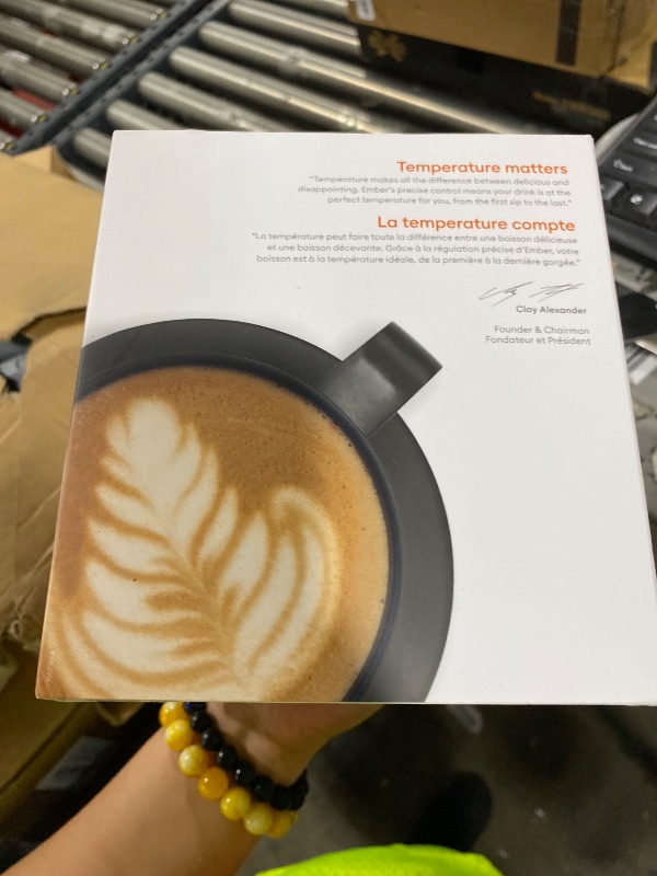 Photo 1 of Ember Temperature Control Smart Mug 2, 10 Oz, App-Controlled Heated Coffee Mug with 80 Min Battery Life and Improved Design, Black