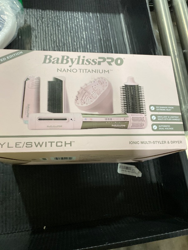 Photo 1 of BaBylissPRO Nano Titanium Style|Switch Ionic Multi-Styler and Hair Dryer