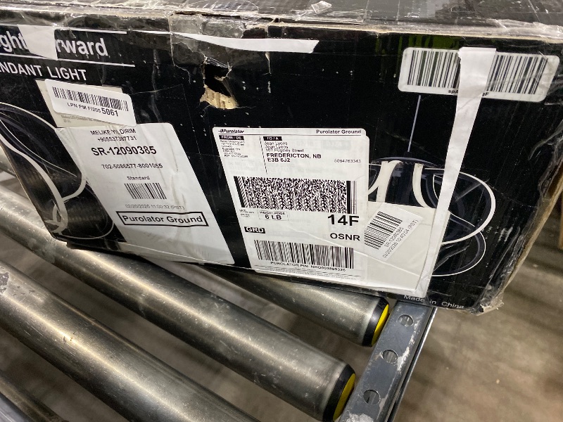 Photo 1 of With Light Forward Modern LED Chandelier Acrylic Design Adjustable Hanging Chandelier Easy Install Suitable for Dining Room Living Room Bedroom Kitchen and Corridor