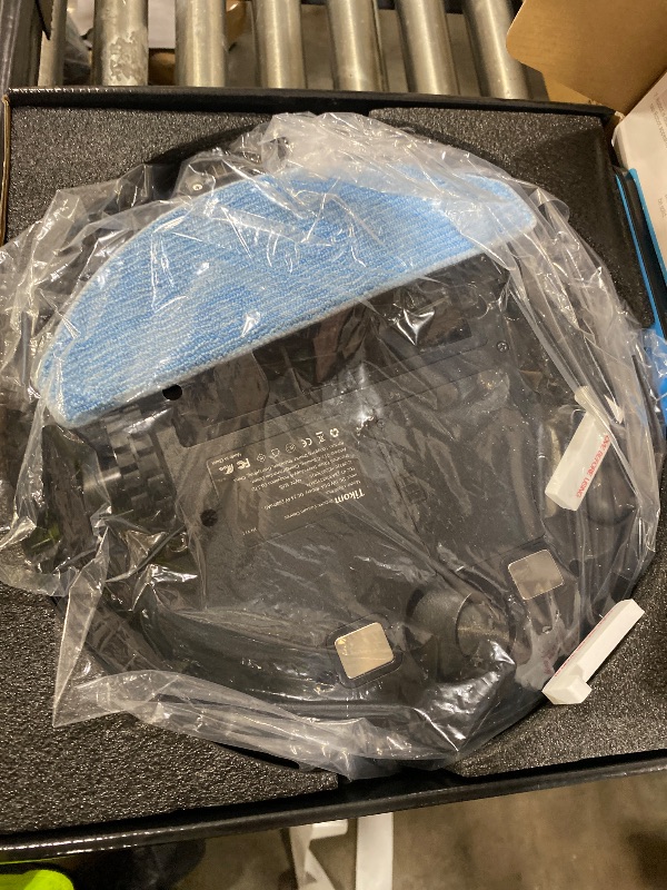 Photo 1 of Tikom Robot Vacuum and Mop, 6000Pa Robotic Vacuum Cleaner with Self-Emptying Base, 90 Days Capacity, LiDAR Navigation, Home Mapping, Ideal for Pet Hair, Hard Floors, Carpet (L8000 Plus)