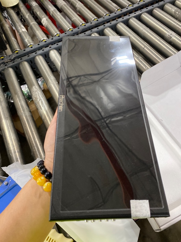 Photo 1 of 12.3 Inch Secondary Monitor, IPS Stretched Bar LCD Travel Display 1920 * 720 HDMI USBC, Mini Portable Monitor Metal Material for Laptop Computer Windows Aida64 GPU CPU RAM Monitoring,Built-in Speaker