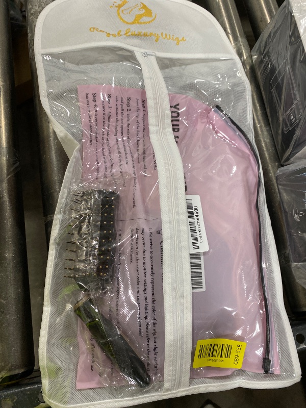 Photo 1 of Novastel Blonde Wigs 24Inch Human Hair Long Straight with Bangs for Women Layered Lightweight Ombre Dark Roots Natural Looking Party