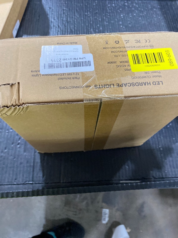 Photo 1 of SUNVIE 7 Inch Retaining Wall Lights 5W LED Hardscape Lighting 12V-24V Low Voltage Step Lights 3000K Warm White Waterproof Outdoor Landscape Lighting for Patio Walls Stairs, 12-Pack with Connectors