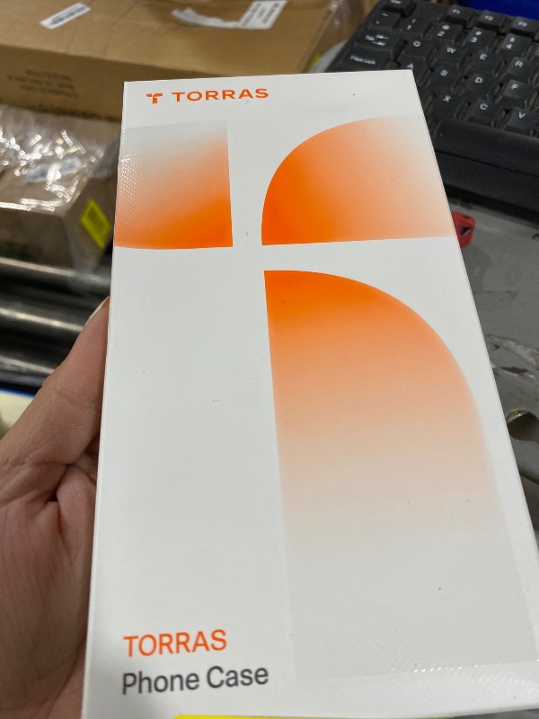 Photo 1 of TORRAS for iPhone 17 Pro Max Case Crystal Orange, [Anti-Yellowing][Military-Grade Protection], Ultra Slim Anti-Scratch Back, Soft Bumper, Non-Slip Protective Phone Cover, Orange 6.9"