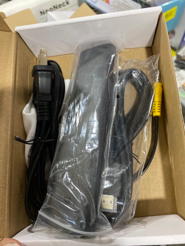 Photo 1 of [2500 ANSI/Auto Focus/Built-in APPS] Smart Projector 4K with WiFi 6 and Bluetooth 5.3, 6D Keystone Outdoor Movie Projector with Netflix& 36W Dolby Audio Plus HDR10+ Home Theater Ceiling Upgraded