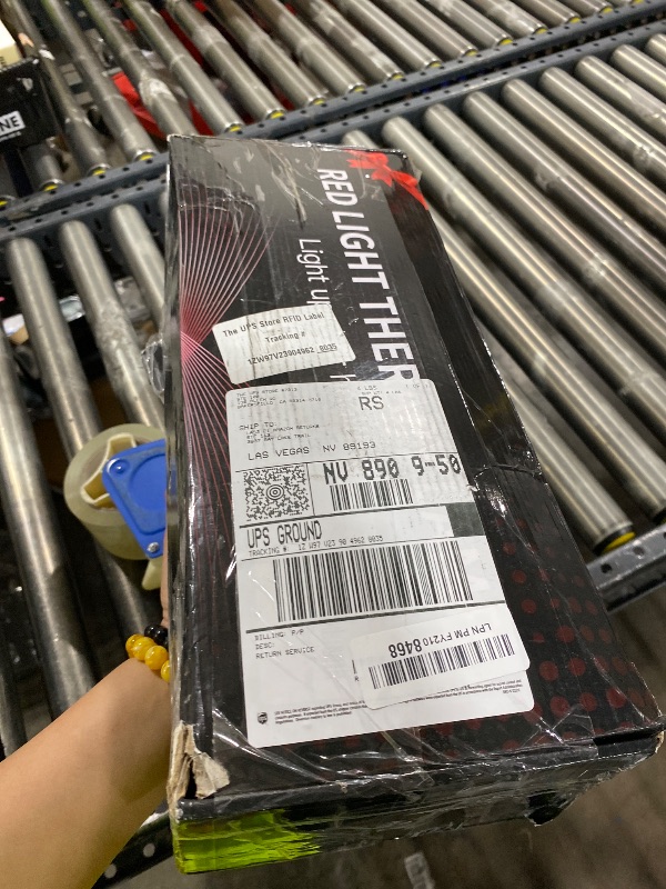 Photo 1 of Red Light Therapy for Face and Body, Red Infrared Light Therapy Lamp with Stand Led 660nm Red Light-Therapy& 850nm Infrared Light Device for Body Gift for Her