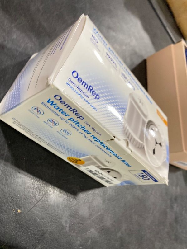 Photo 1 of 4Pack Replacement Filter for EPIC Water Filter Pitcher, Water Filter Pitcher Compatible with Aquagear Seychelle, BPA Free. Removes Fluoride, Chlorine, Lead, Odors