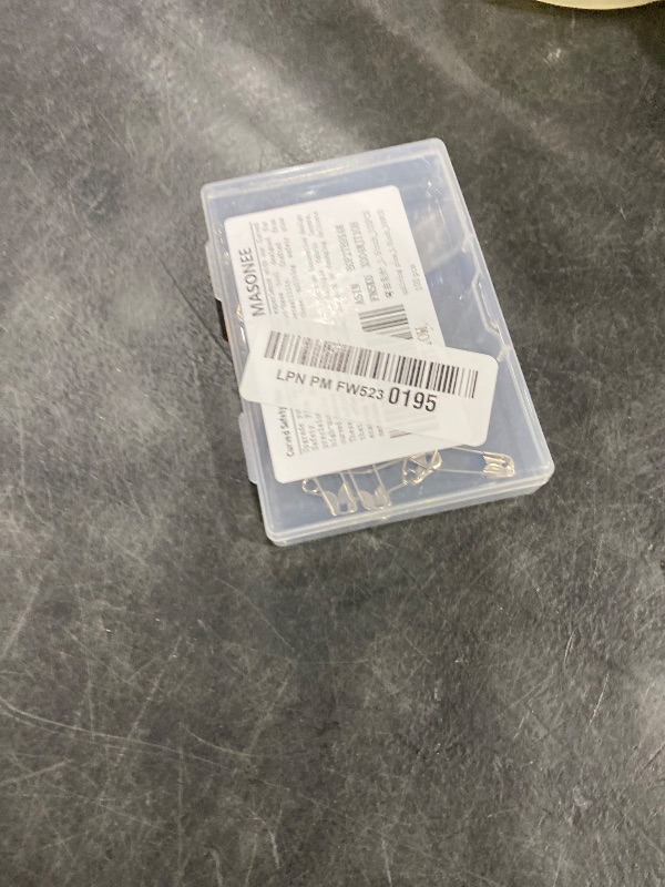 Photo 1 of 100 Pack Curved Safety Pins for Quilting Basting Pins 38mm/1.5inch Quilting Safety Pins Stainless Steel Quilting Pins