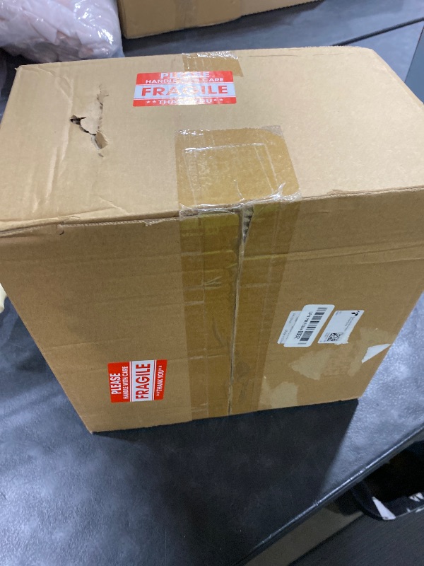 Photo 1 of 10 Inch Borosilicate Glass Microwave Splatter Cover for Food, All Glass Tall Splatter Guard Microwave Plate Light Serving Dish Covers Lid with Handle for Heating Food