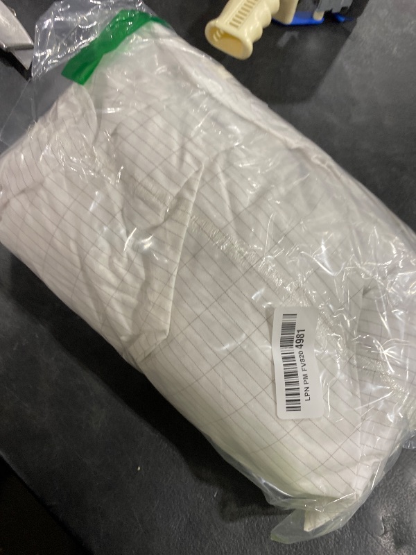 Photo 1 of The Grounding Co. Fitted Terra Grounding Sheets King Size – Premium Organic Cotton Earthing Sheet with Silver-Infused Threads– for Sleep, Recovery & Wellness – White