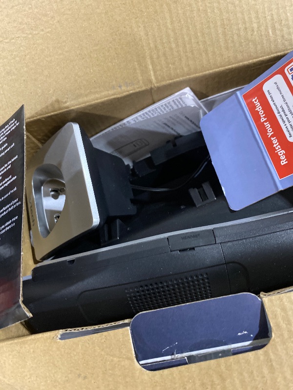 Photo 1 of VTech IS8151-3 Super Long Range 3 Handset DECT 6.0 Cordless Phone for Home with Answering Machine, 2300 ft Range, Call Blocking, Bluetooth, Headset Jack, Power Backup, Intercom, Expandable to 12 HS